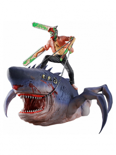 Figurka Chainsaw Man - Chainsawman & Beam Ichibansho (Banpresto)