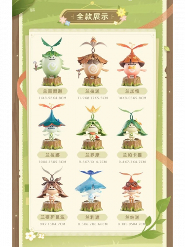 Figurka Genshin Impact - Aranara Series (náhodný výběr)