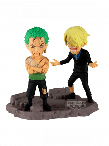 Figurka One Piece - Roronoa Zoro & Sanji Diorama (Log Stories) (BanPresto)