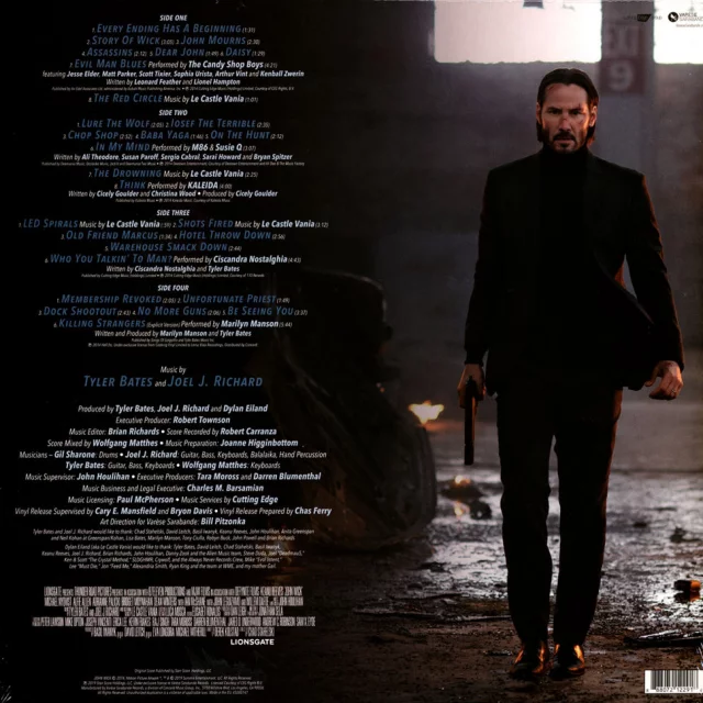 Oficiální soundtrack John Wick na 2x LP