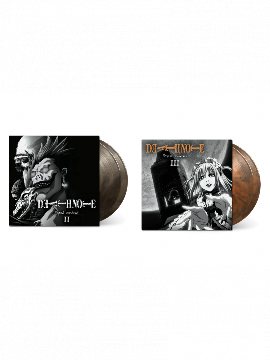Black Screen records Výhodný set Death Note - Oficiální soundtrack Death Note Vol. 2 + Vol. 3 na LP