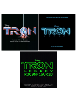Výhodný set Tron - Oficiální soundtrack Tron, Tron: Legacy + Tron: Legacy Reconfigured na LP
