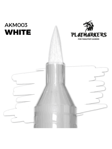 AK PlayMarkers (White) - fixa, bílá barva
