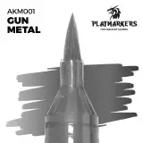 AK PlayMarkers (Gun Metal) - fixa, kovová barva - AK-Interactive