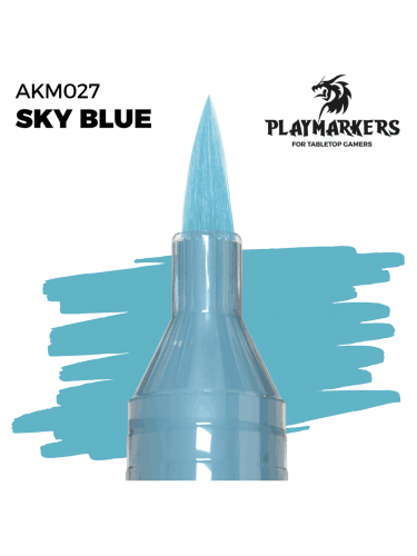 AK PlayMarkers (Sky Blue) - fixa, nebeská modrá barva