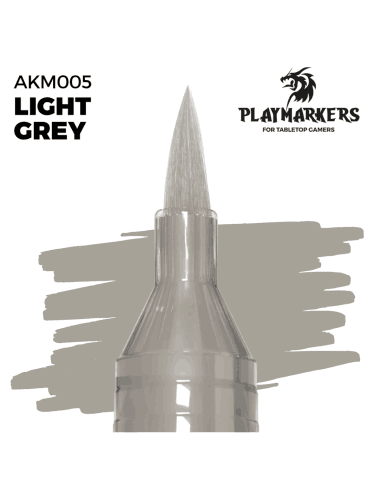 AK PlayMarkers (Light Grey) - fixa, světle šedá barva