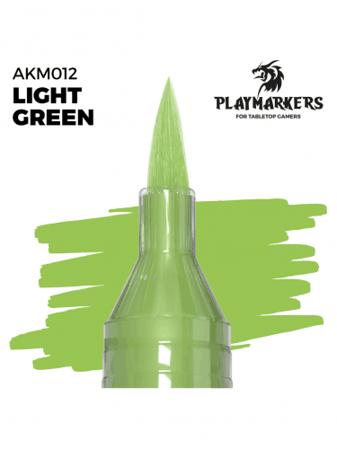 AK PlayMarkers (Light Green) - fixa, světle zelená barva