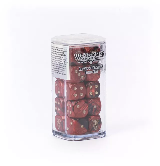 Kostky Warhammer: The Horus Heresy - Legio Custodes Dice Set (20 ks) - Desková hra