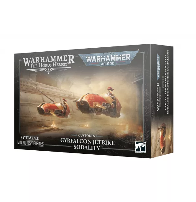 Warhammer: Horus Heresy - Custodes - Gyrfalcon Jetbike Sodality (2 figurky) - Desková hra