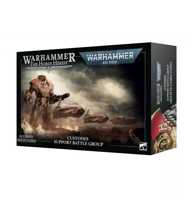 Warhammer: Horus Heresy - Custodes - Support Battle Group (6 figurek) - Desková hra