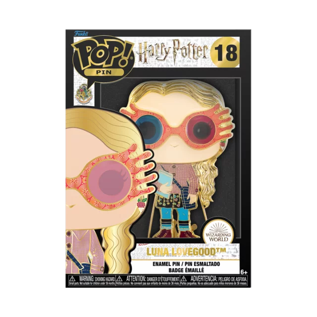 Odznak Harry Potter - Luna Lovegood (Funko POP! Pin Harry Potter 18)