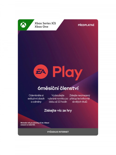 EA Play - Licence na předplatné (6 měsíců) (XONE)