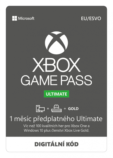 Game Pass Ultimate - předplatné na 1 měsíc (XONE DIGITAL) (DIGITAL)