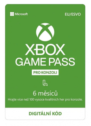 Xbox Game Pass předplatné na 6 měsíců (XONE DIGITAL) (XONE)