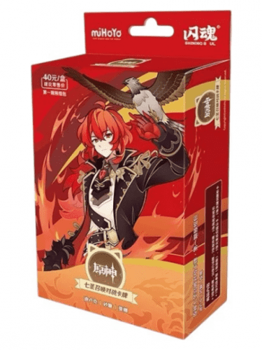 Karetní hra Genshin Impact TCG - Pre-Built Starter Deck Diluc (CN)