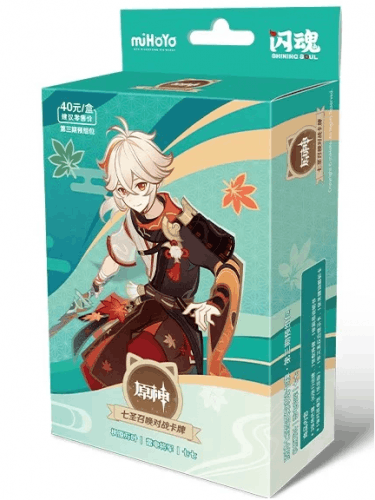 Karetní hra Genshin Impact TCG - Pre-Built Starter Deck Kaedehara Kazuha (CN)