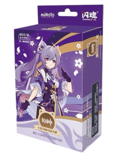 Karetní hra Genshin Impact TCG - Pre-Built Starter Deck Keqing (CN)