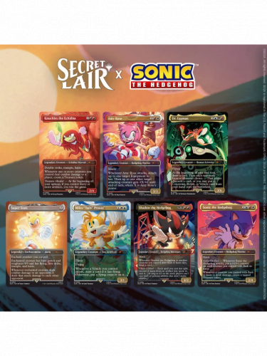 Karetní hra Magic: The Gathering Secret Lair x Sonic: Friends & Foes