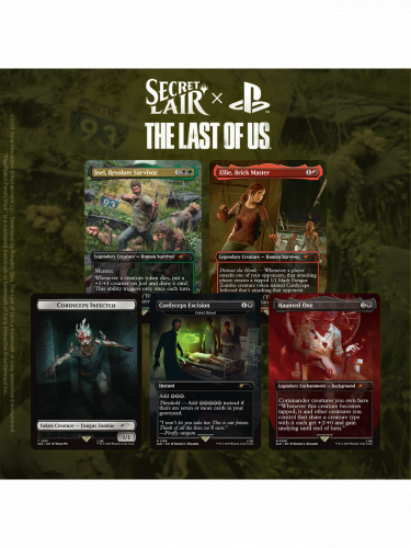 Karetní hra Magic: The Gathering Secret Lair x The Last of Us Part I
