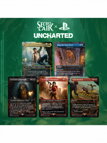 Karetní hra Magic: The Gathering Secret Lair x Uncharted