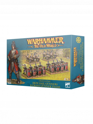 Warhammer The Old World - Grand Cathay - Iron Hail Gunners & Crane Gunner Teams (20 figurek)