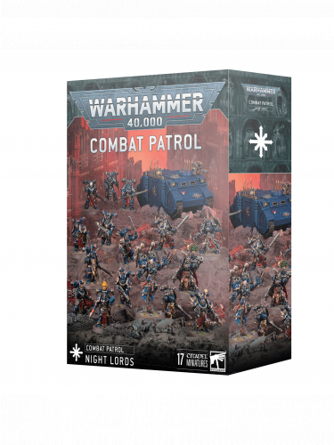 W40k: Combat Patrol - Night Lords (17 figurek)