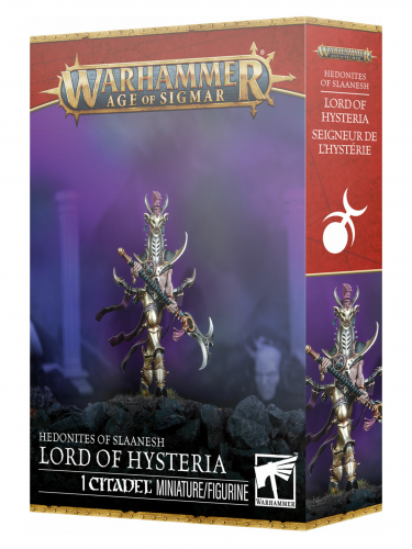 W-AOS: Hedonites of Slaanesh - Lord of Hysteria (1 figurka)