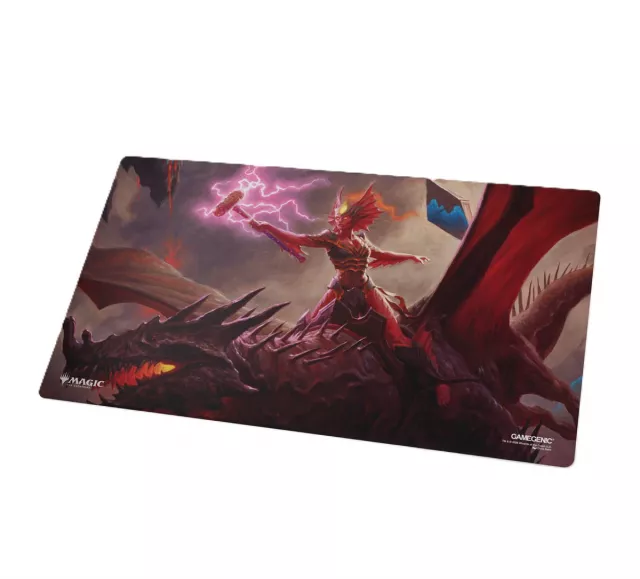 Herní podložka Gamegenic - Magic: The Gathering - Doublesided Playmat: Reality Fracture - Kiora of Salt and Sand & Fire and Ashes - MTG: Reality Fracture