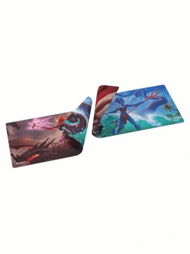Herní podložka Gamegenic - Magic: The Gathering - Doublesided Playmat: Reality Fracture - Kiora of Salt and Sand & Fire and Ashes