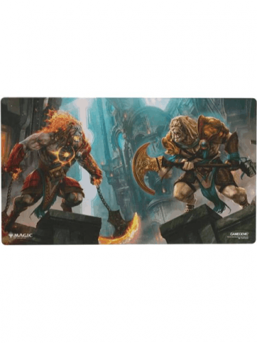 Herní podložka Gamegenic - Magic: The Gathering - Shiny Playmat: Reality Fracture - Ajani, Path of Vengeance & Counterattack Leader