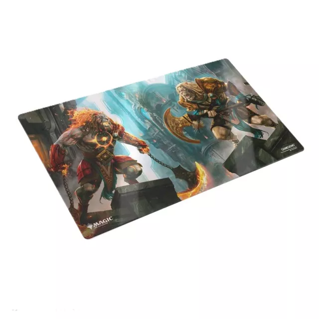 Herní podložka Gamegenic - Magic: The Gathering - Shiny Playmat: Reality Fracture - Ajani, Path of Vengeance & Counterattack Leader - Magic The Gathering
