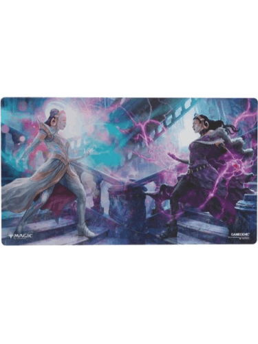 Herní podložka Gamegenic - Magic: The Gathering - Shiny Playmat: Reality Fracture - Liliana, Devoted Healer & Callous Necromancer