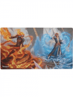 Herní podložka Gamegenic - Magic: The Gathering - Shiny Playmat: Reality Fracture - Chandra, Chill of Compliance & Torch of Defiance