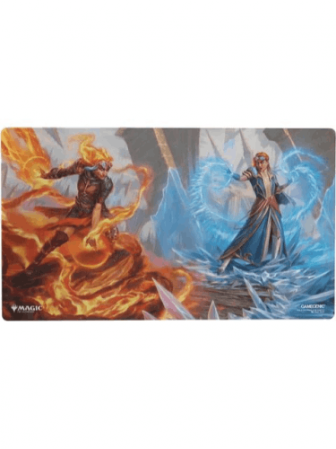 Herní podložka Gamegenic - Magic: The Gathering - Shiny Playmat: Reality Fracture - Chandra, Chill of Compliance & Torch of Defiance