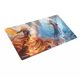 Herní podložka Gamegenic - Magic: The Gathering - Shiny Playmat: Reality Fracture - Chandra, Chill of Compliance & Torch of Defiance - Magic The Gathering