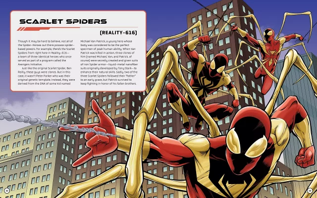 Kniha Marvel: Illustrated Guide to the Spider-Verse