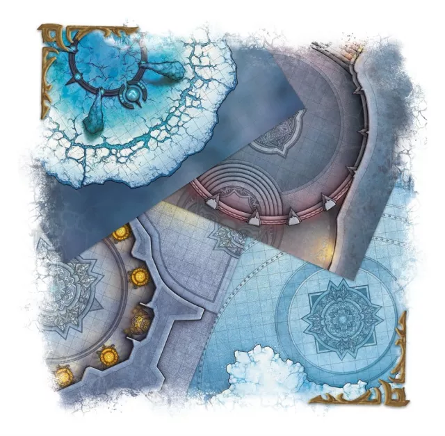 Mapa Dungeons & Dragons - World of Warcraft Icecrown Citadel Adventure (Map Pack) - Desková hra