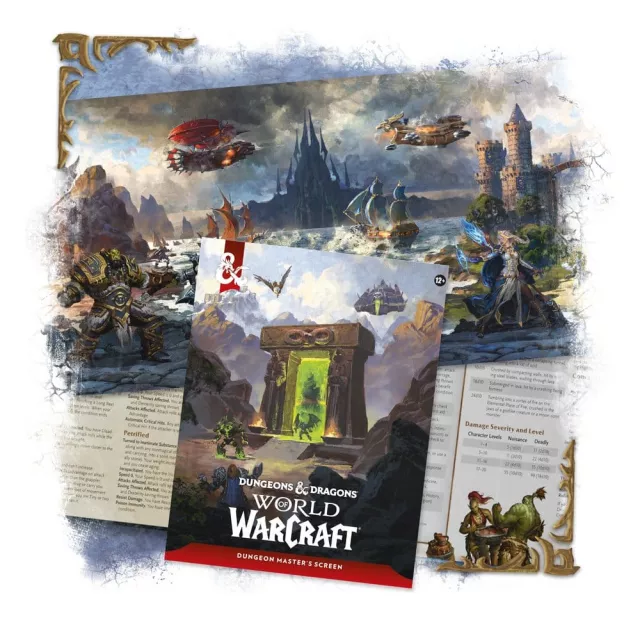 Zástěna Dungeons & Dragons - World of Warcraft (Dungeon Master's Screen)
