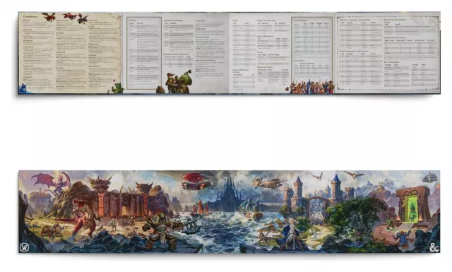 Zástěna Dungeons & Dragons - World of Warcraft (Dungeon Master's Screen)