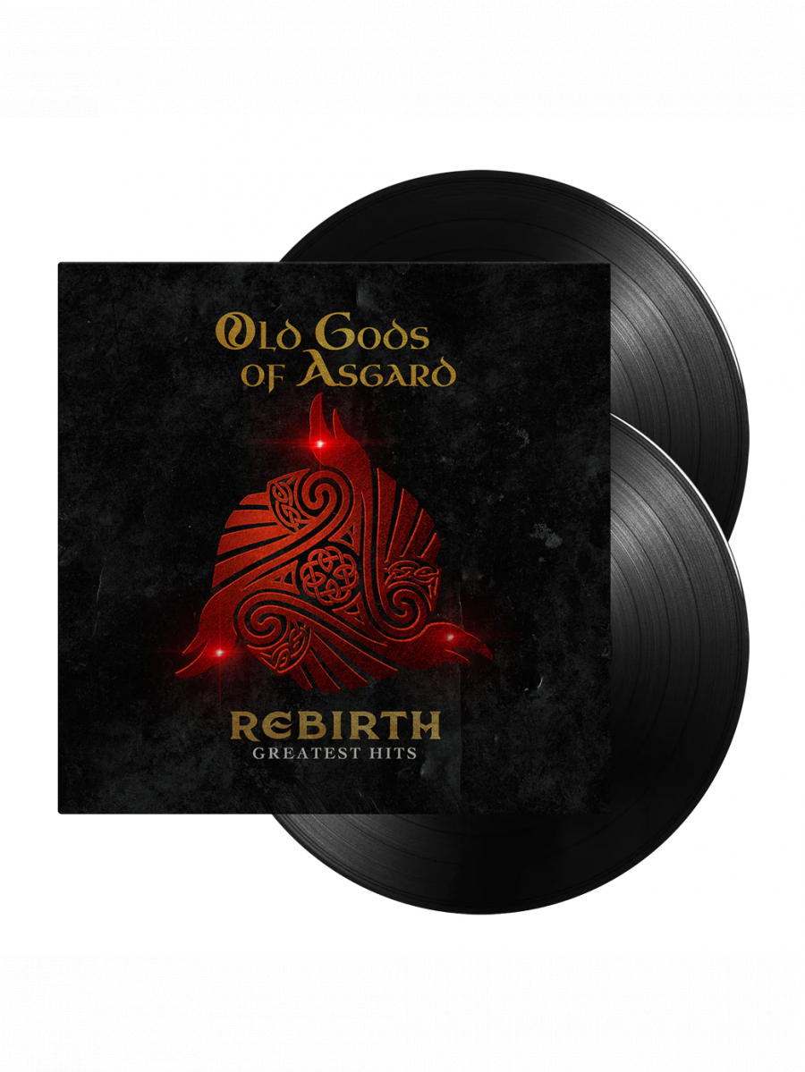Black Screen records Album Old Gods of Asgard - Rebirth (songs from Alan Wake I and II, Control) na LP (Black Vinyl)