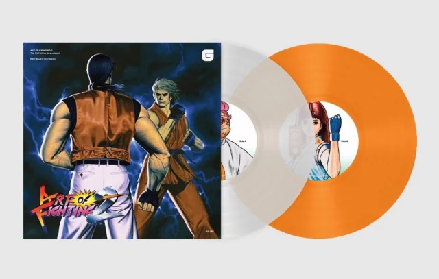 Oficiální soundtrack Art of Fighting Vol 2 – The Definitive Soundtrack  na LP