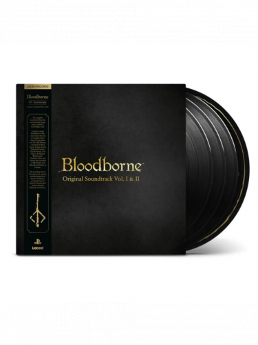 Oficiální soundtrack Bloodborne 10th Anniversary Vol. I & II na 3x LP
