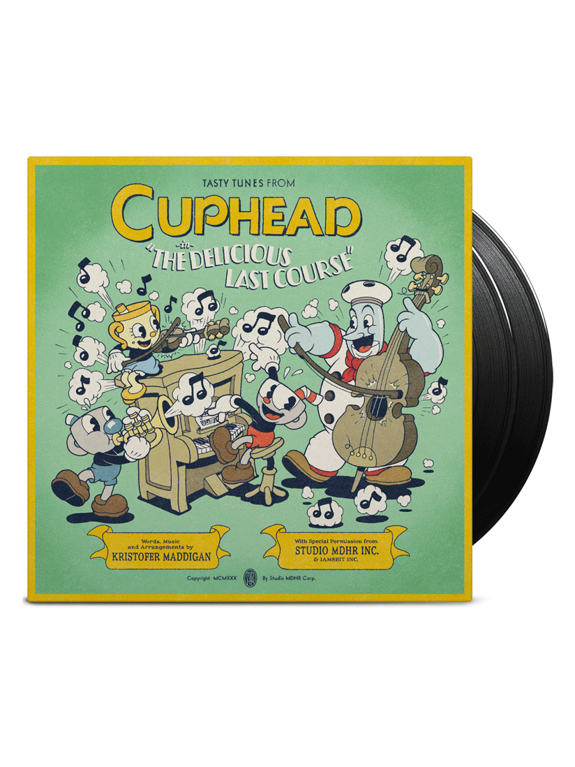 Light in the Attic records Oficiální soundtrack Cuphead: The Delicious Last Course na 2 LP