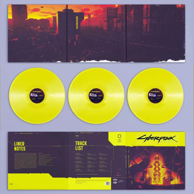 Oficiální soundtrack Cyberpunk 2077: Future Sound of Night City na 3x LP - Vinylová deska