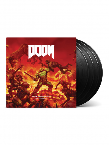 Oficiální soundtrack DOOM na LP (4x černý vinyl) (rozbaleno)