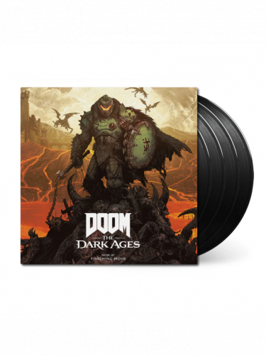 Oficiální soundtrack DOOM: The Dark Ages na 4x LP