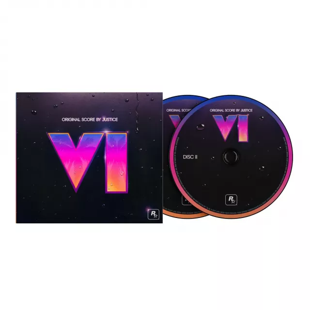 Oficiální soundtrack Grand Theft Auto VI: Original Score by Justice na 2x CD