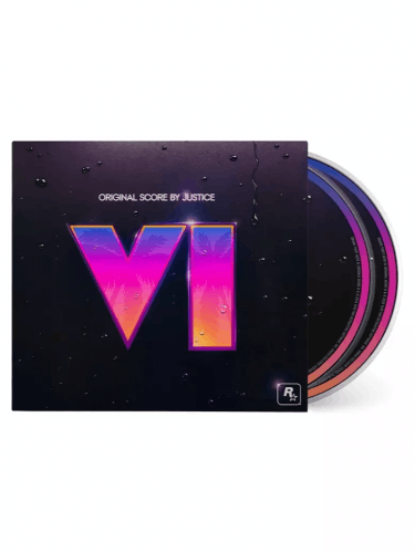 Oficiální soundtrack Grand Theft Auto VI: Original Score by Justice na 2x CD