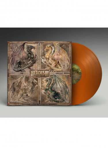 Oficiální soundtrack Heroes of Might & Magic III na 2x LP (Conflux Orange)