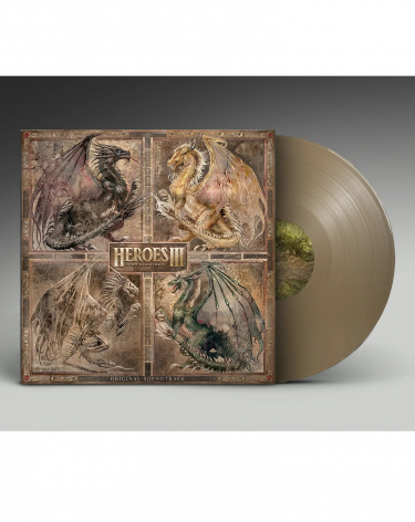 Oficiální soundtrack Heroes of Might & Magic III na 2x LP (Stronghold Tan)